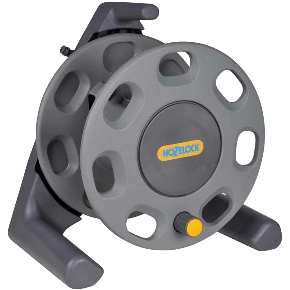 Hozelock 30 Metre Empty Compact Hose Reel with Connectors