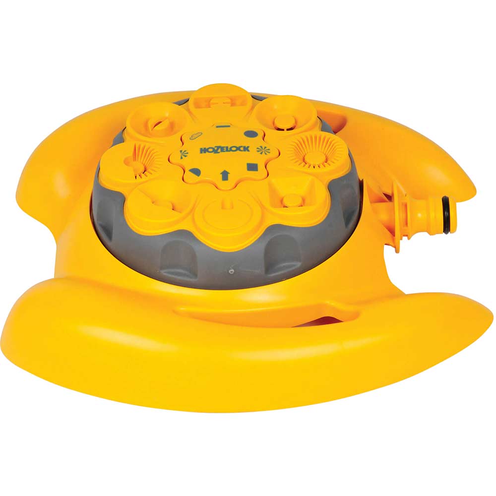Hozelock Multi Garden Water Sprinkler with 8 Spray Patterns Max Coverage 79m2