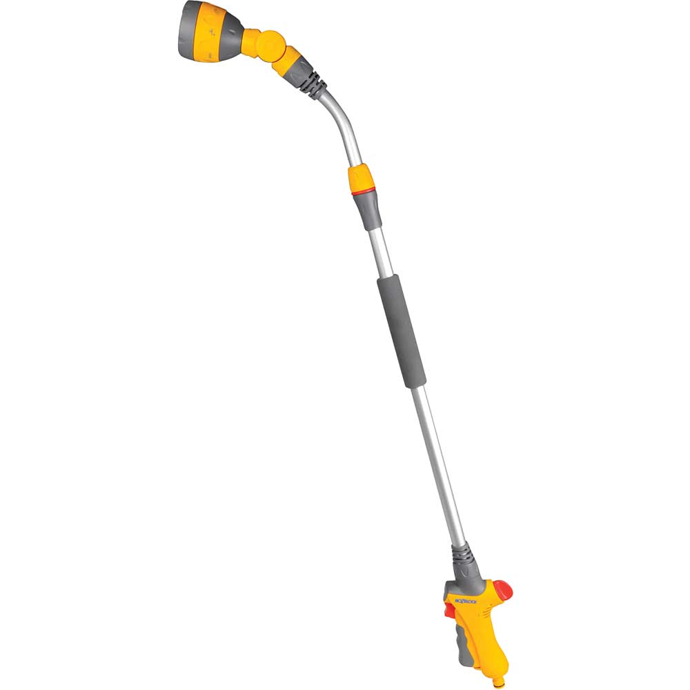 Hozelock Telescopic Long Reach Water Spray Lance 1400mm with 7 Spray Patterns for Hose Pipes