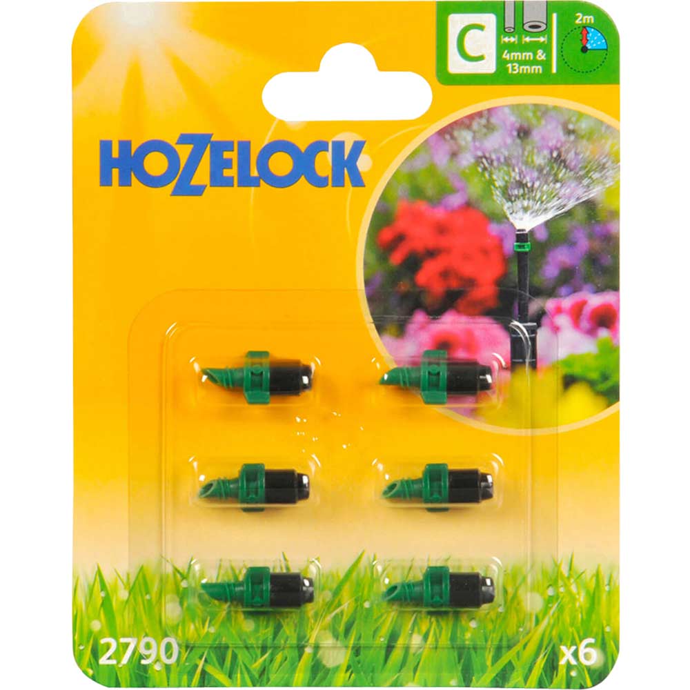Hozelock 90 Microjet Pack of 6 for 4mm Auto Watering System