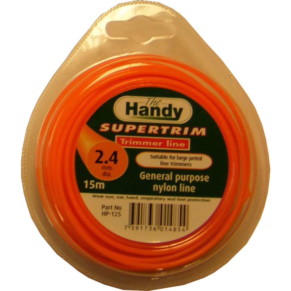 Handy Replacement Standard Nylon Line 24mm x 15 Metre for Grass Trimmers