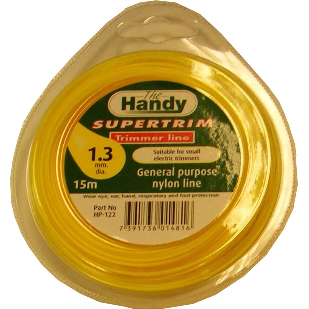Handy Replacement Standard Nylon Line 13mm x 15 Metre for Grass Trimmers
