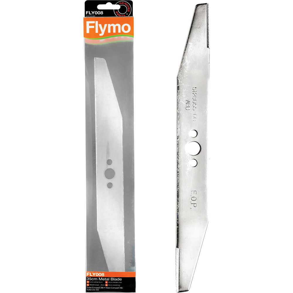 Flymo FLY008 Replacement Metal Blade 35cm for TC350 TCV350 TL350 and VC350plus Lawnmowers