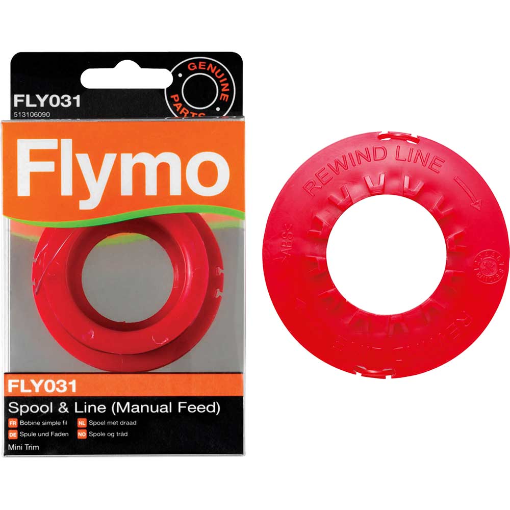 Flymo FLY031 Replacement Spool and Line for Mini Trim Grass Trimmers
