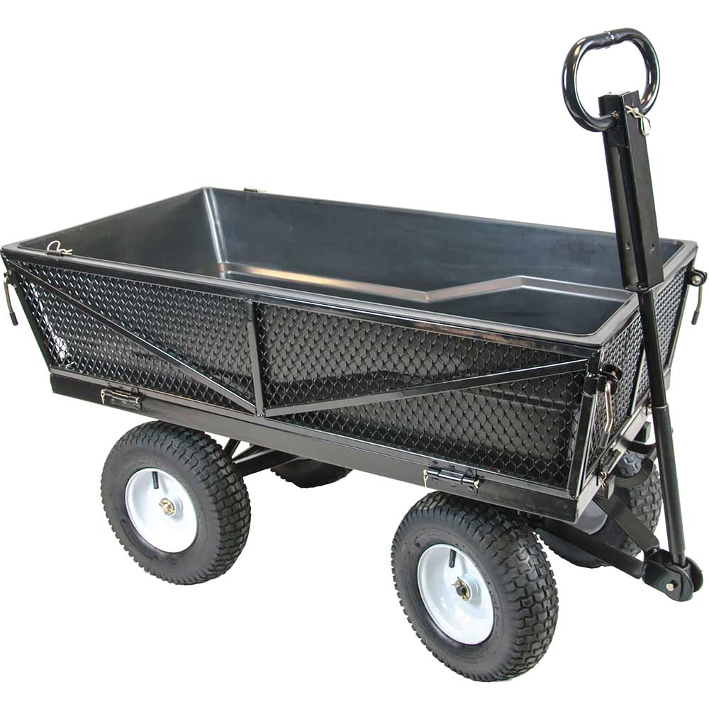 Handy MPC Multi Purpose Tipping Towable Garden Trolley