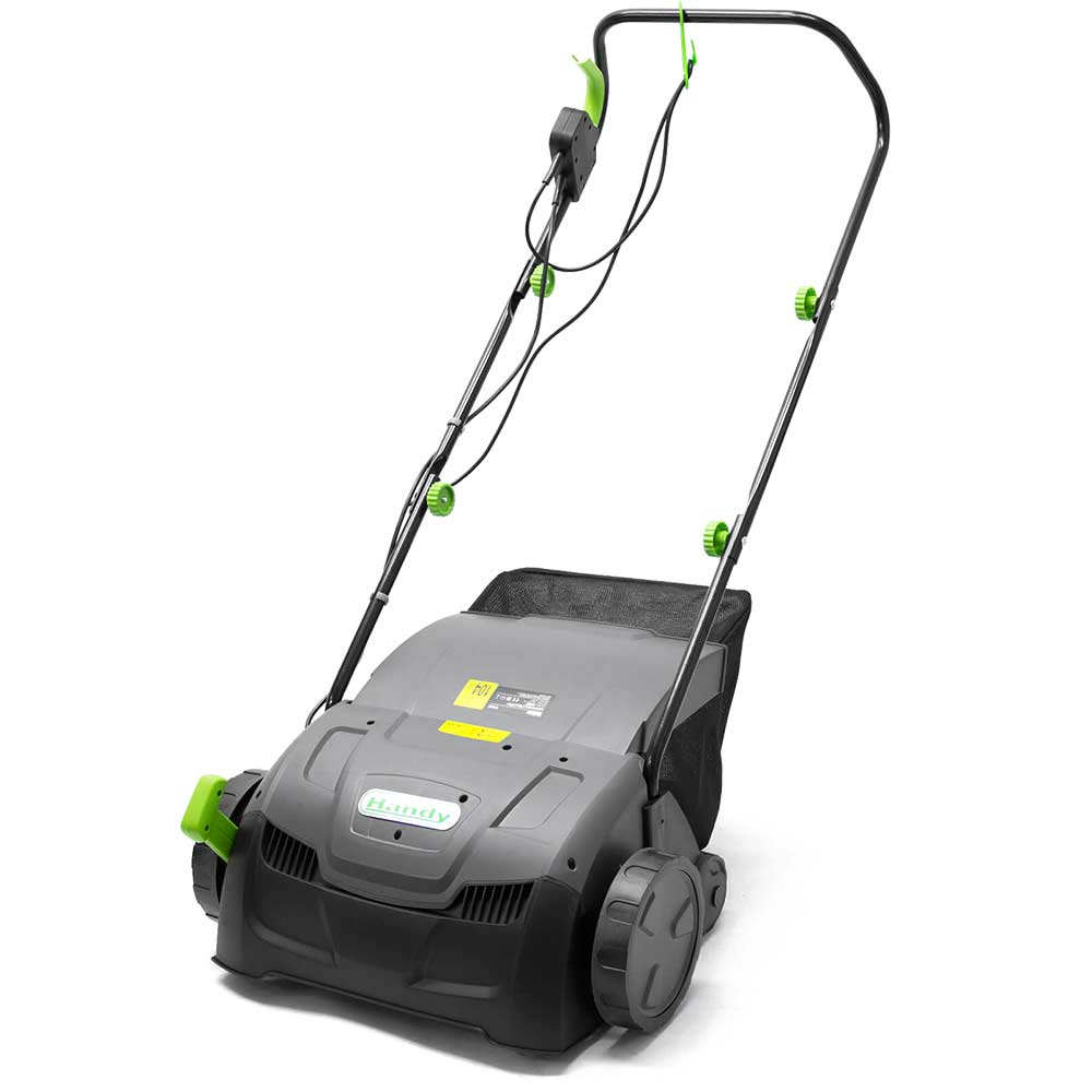 Handy SR 2 in 1 Lawn Raker and Scarifier 320mm Rake 1300w 240v