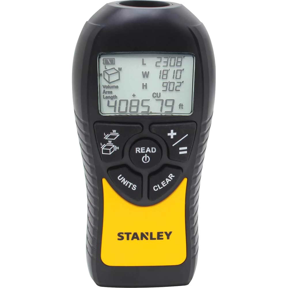Stanley Intellimeasure Ultasonic Distance Measure Metric and Imperial