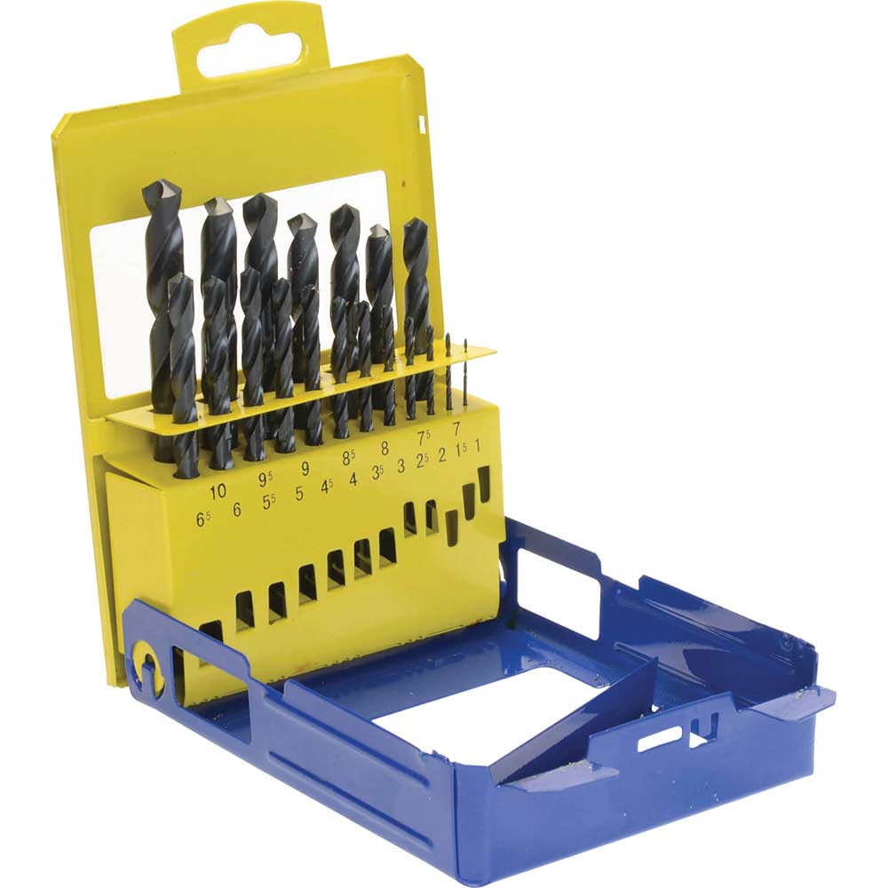 Irwin 19 Piece HSS Pro Drill Bit Set for Metal 1mm 10mm