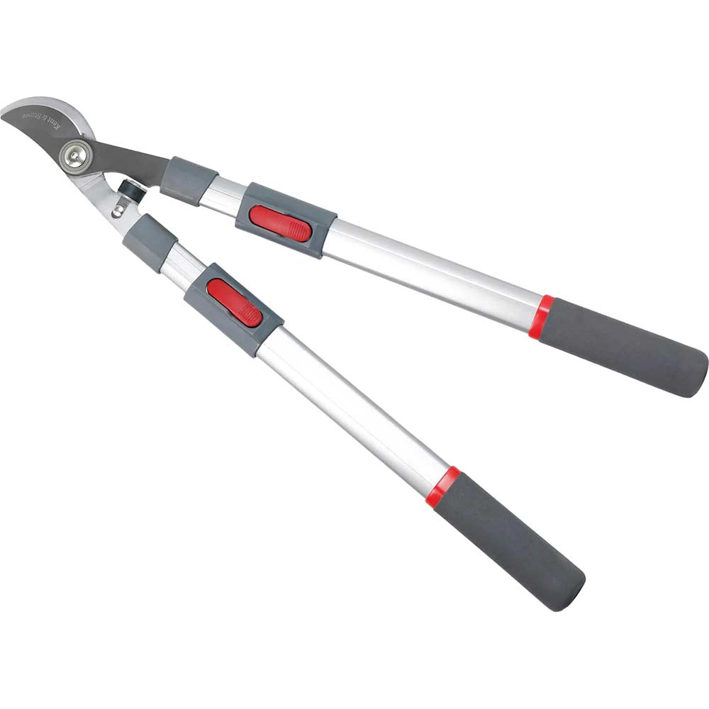 Kent and Stowe Telescopic Bypass Loppers 45mm Max Cut