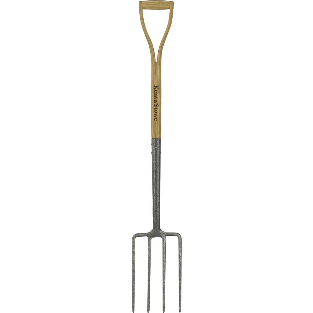 Kent and Stowe Carbon Steel Digging Fork 1110mm Long