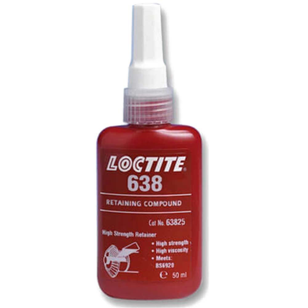 Loctite 638 High Strength Fast Cure General Purpose Retainer 50ml