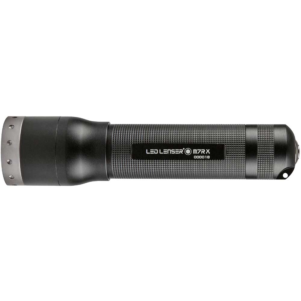 LED Lenser M7RX Rechargeable Focusing LED Torch Black in Hard Case 600 Lumens