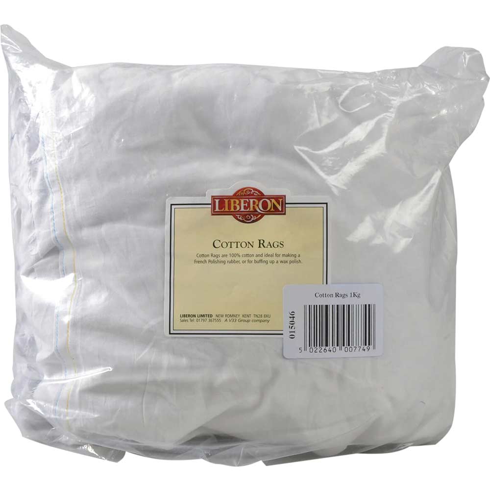 Liberon Cotton Rags 1kg