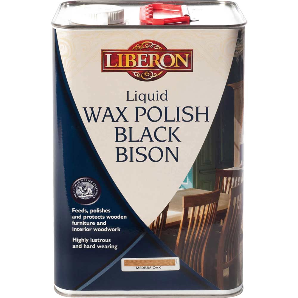 Liberon Bison Liquid Wax Clear 5 Litre