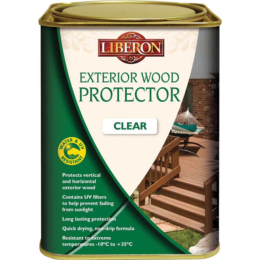 Liberon Exterior Wood Protector Clear 1 Litre