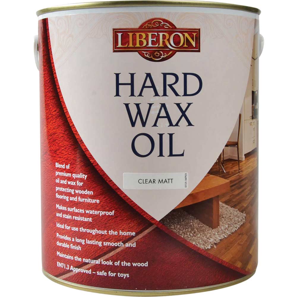 Liberon Hard Wax Oil Clear Matt 25 Litre