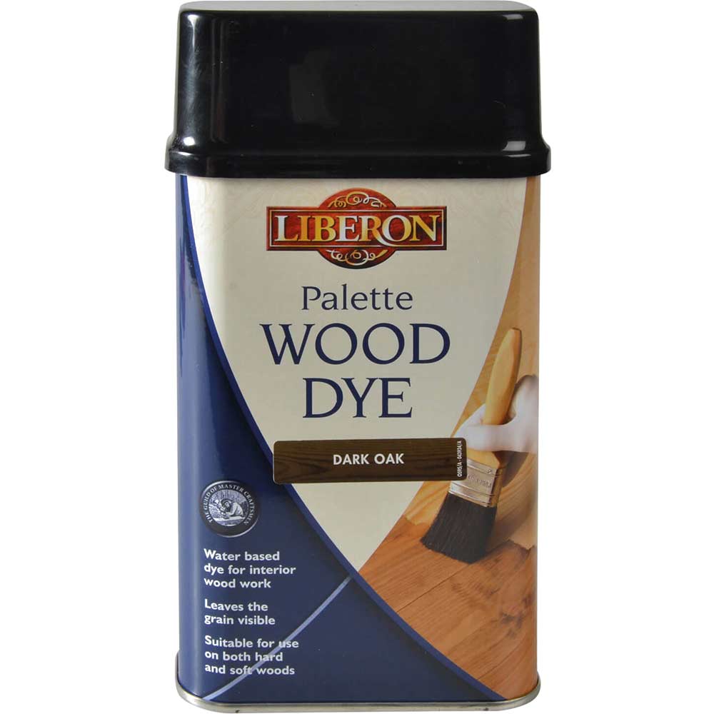 Liberon Palette Wood Dye Dark Oak 500ml