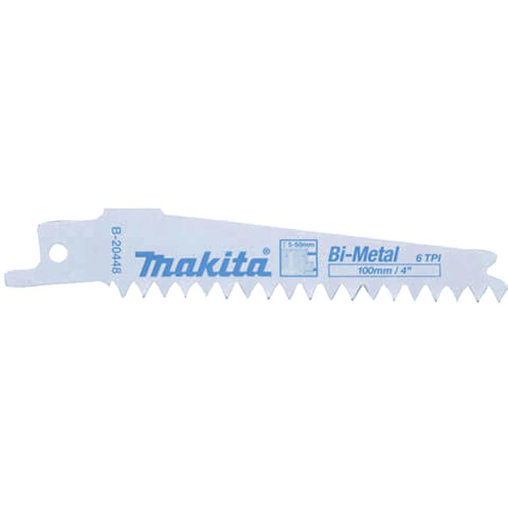 Makita B20448 BiMetal Reciprocating Plasterboard Blades 100mm Pack of 5