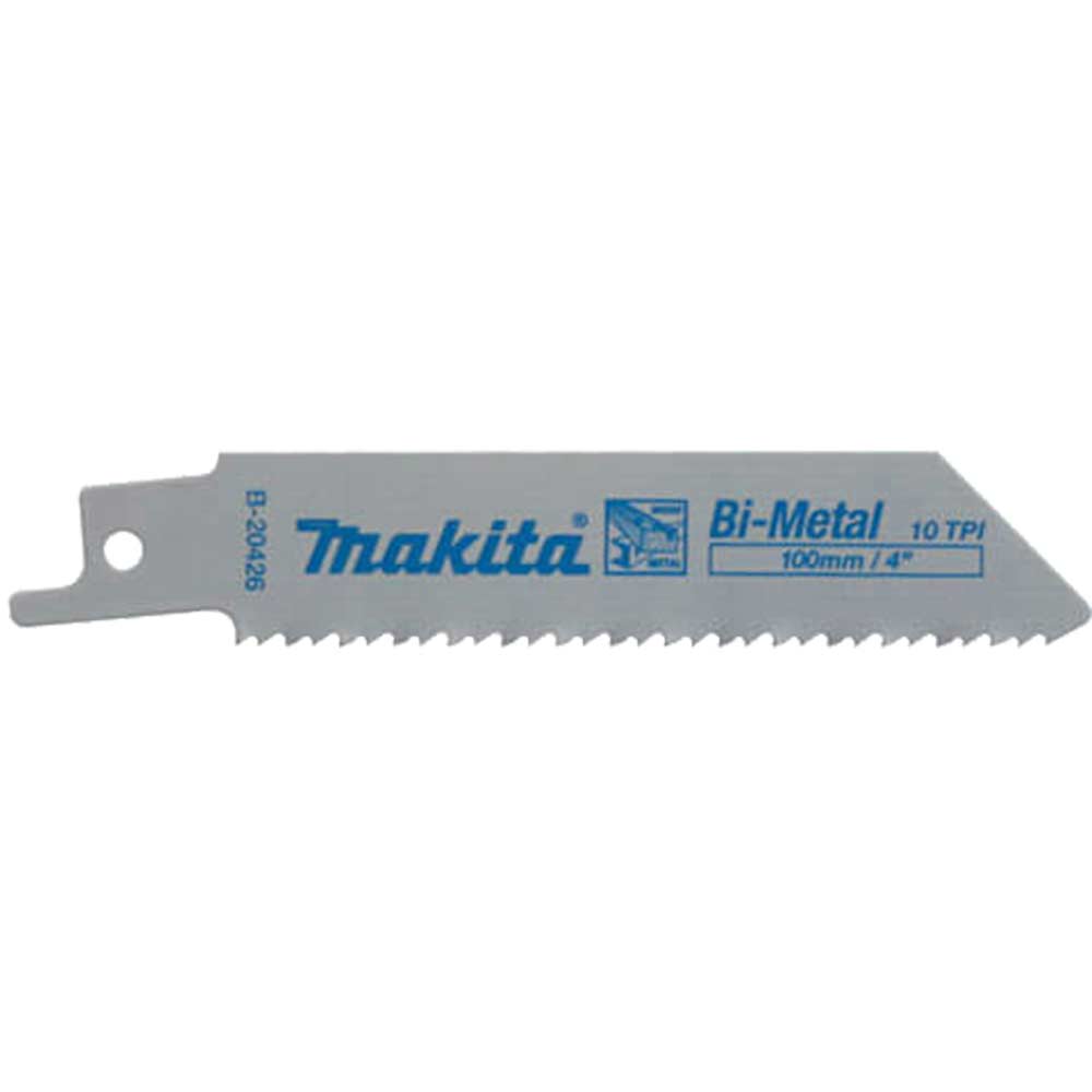 Makita BiMetal Reciprocating Wood And Metal Cutting Blades 100mm Pack of 5