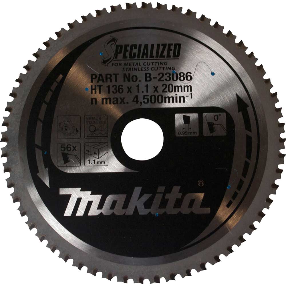 Makita Specialized Stainless Steel Cutting Saw Blade 305mm x 100 Teeth 254mm