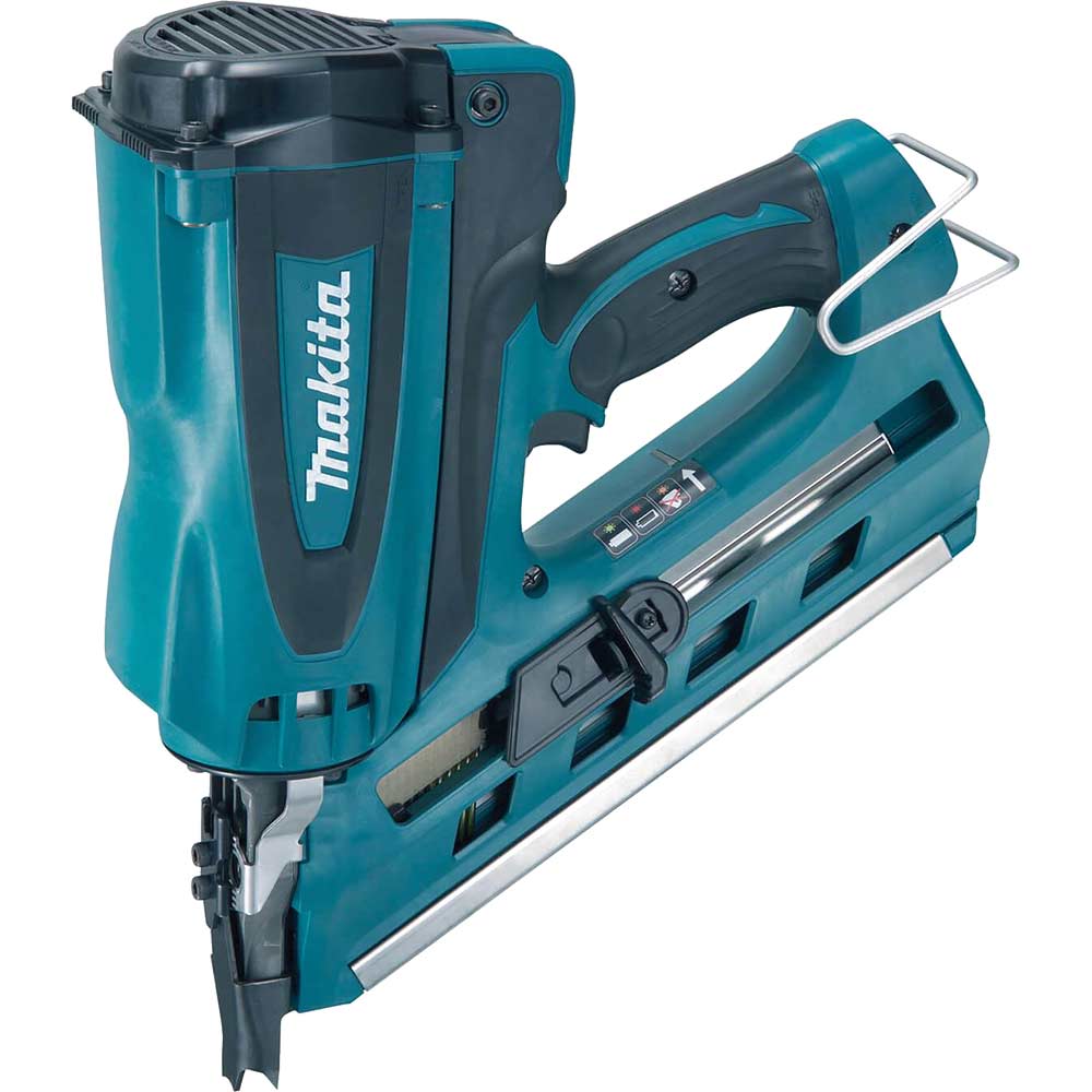 Makita GN900SE Cordless Gas Framing Nail Gun with 2 Lithium Ion Batteries