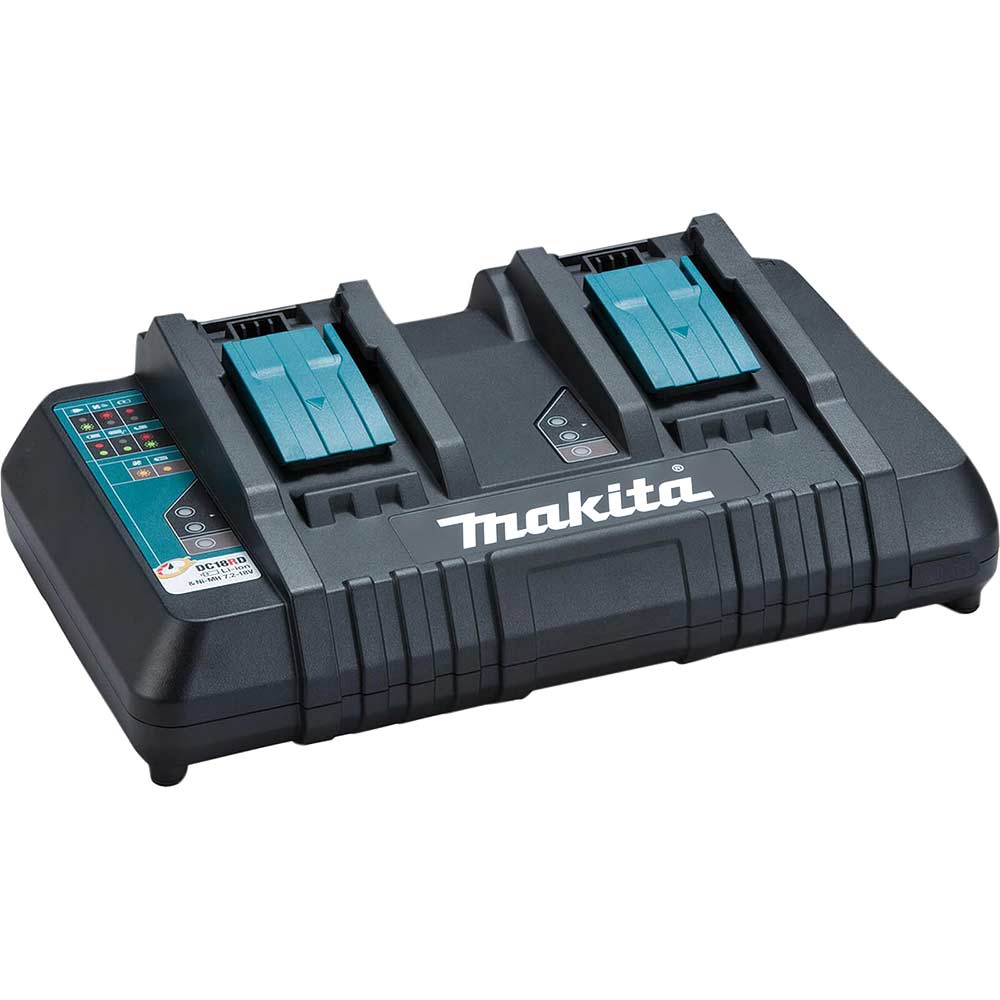 Makita DC18RD Dual Battery Charger for 18v Cordless Lithium Ion Batteries