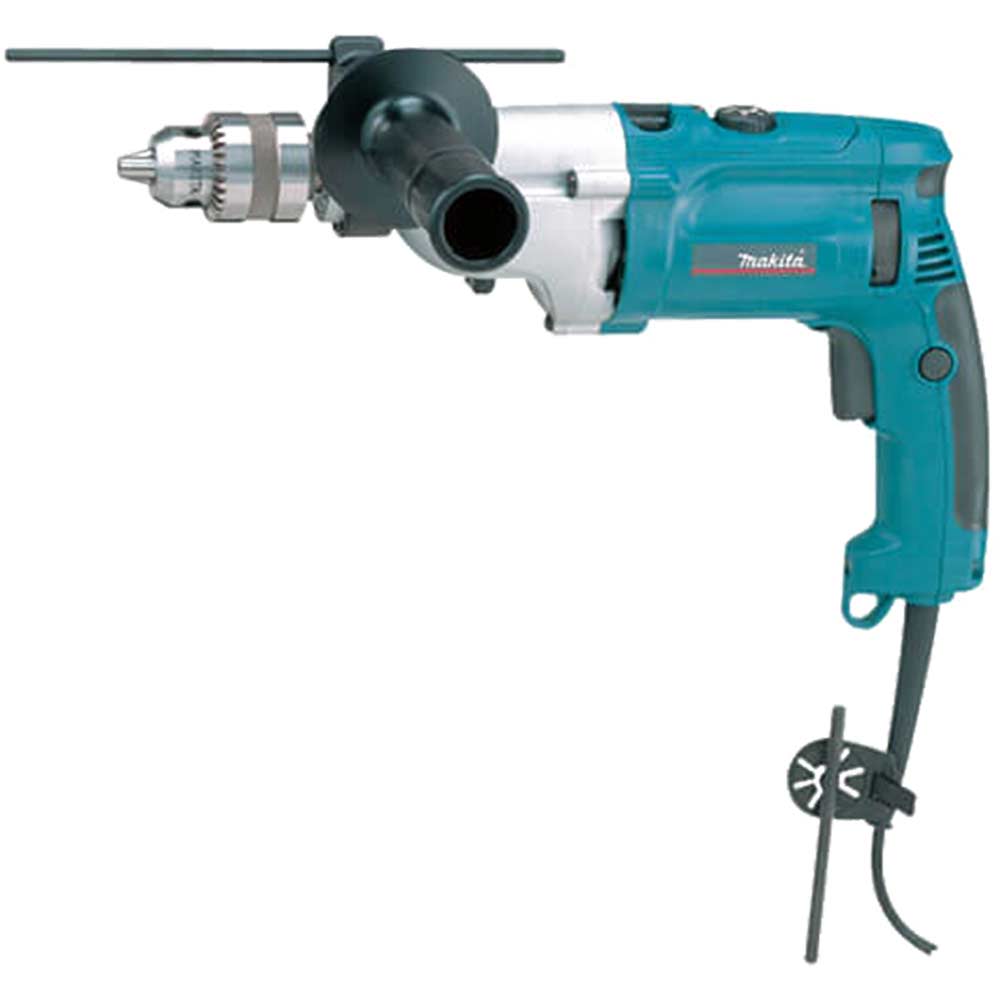 Makita HP2071F Percussion Drill with Variable Speed 13mm Keyless Chuck Job Light 1010w 240v