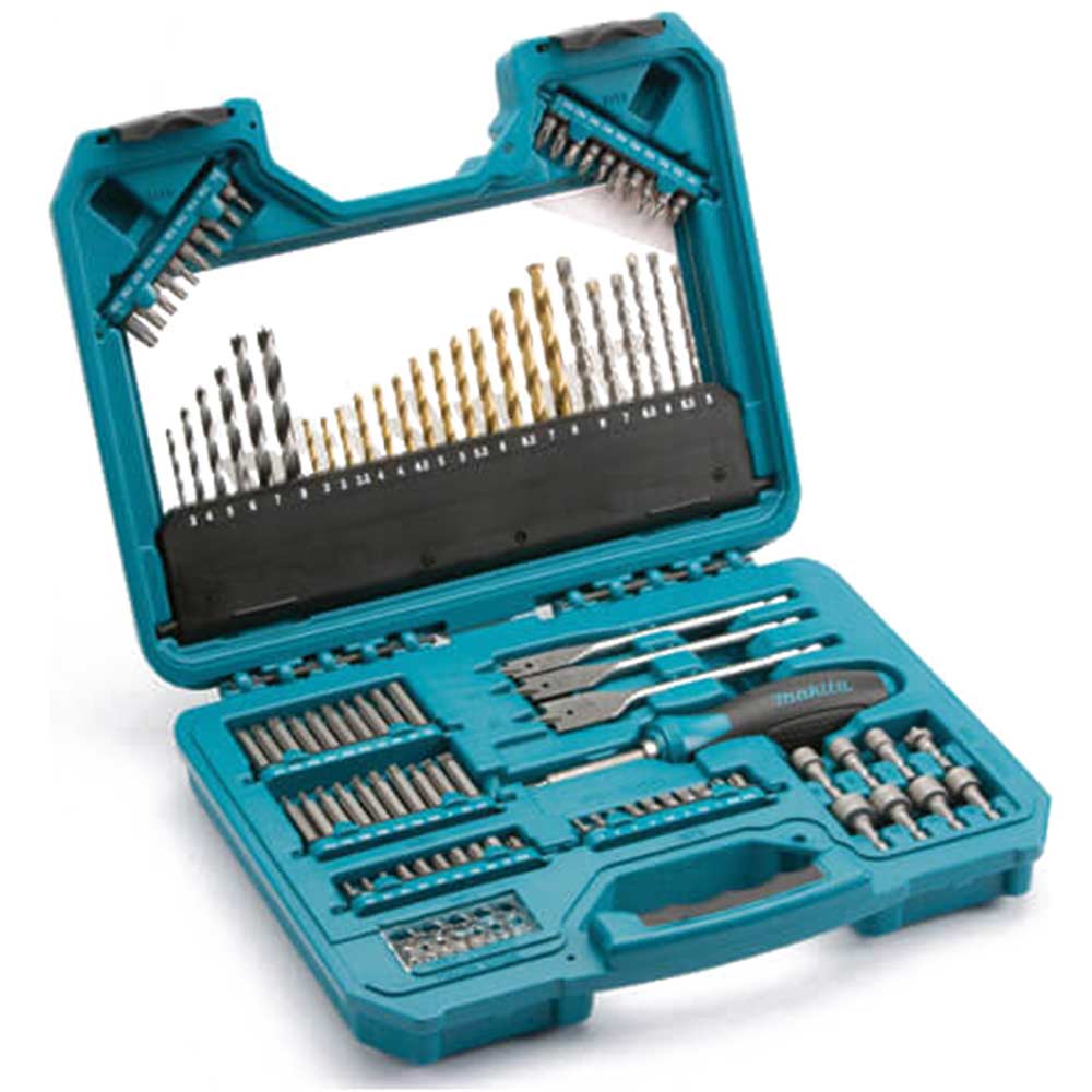 Makita 105 Piece Pro Power Tool Drill Bit and Accessory Set