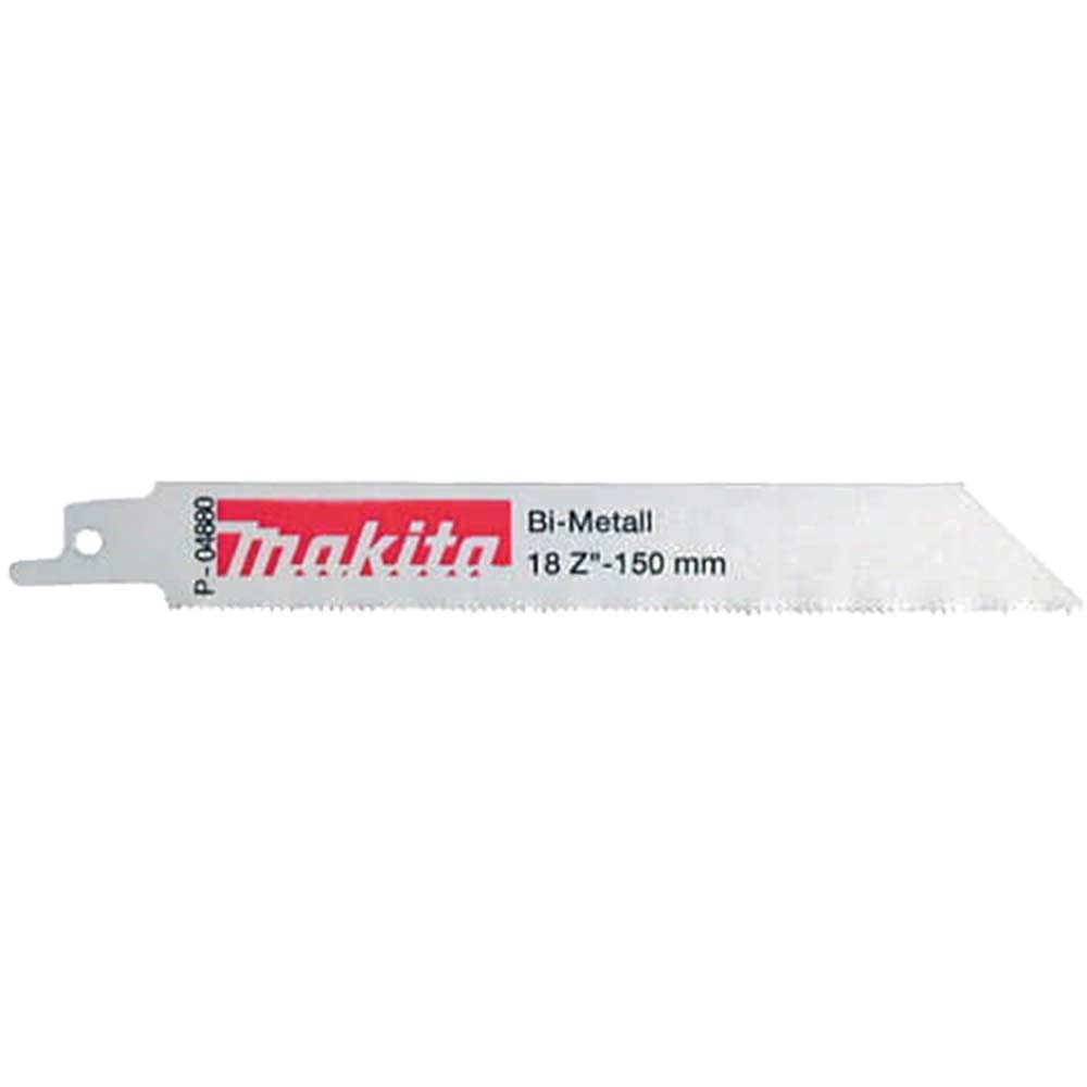 Makita P04880 Metal Reciprocating Saw Blades 150mm Pack of 5