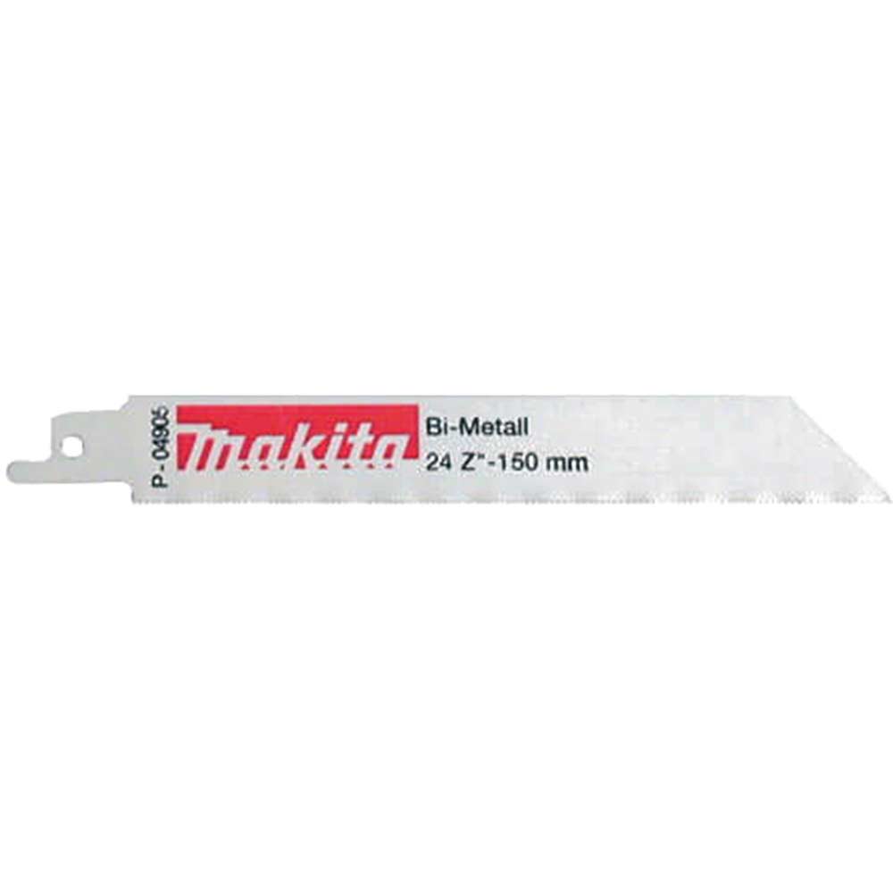 Makita P04905 Metal Reciprocating Saw Blades 150mm Pack of 5