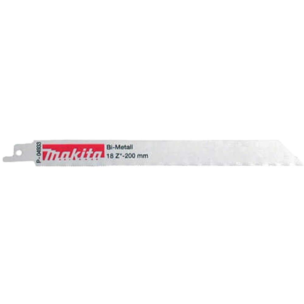 Makita P04933 Specialized Reciprocating Saw Blades 200mm Pack of 5