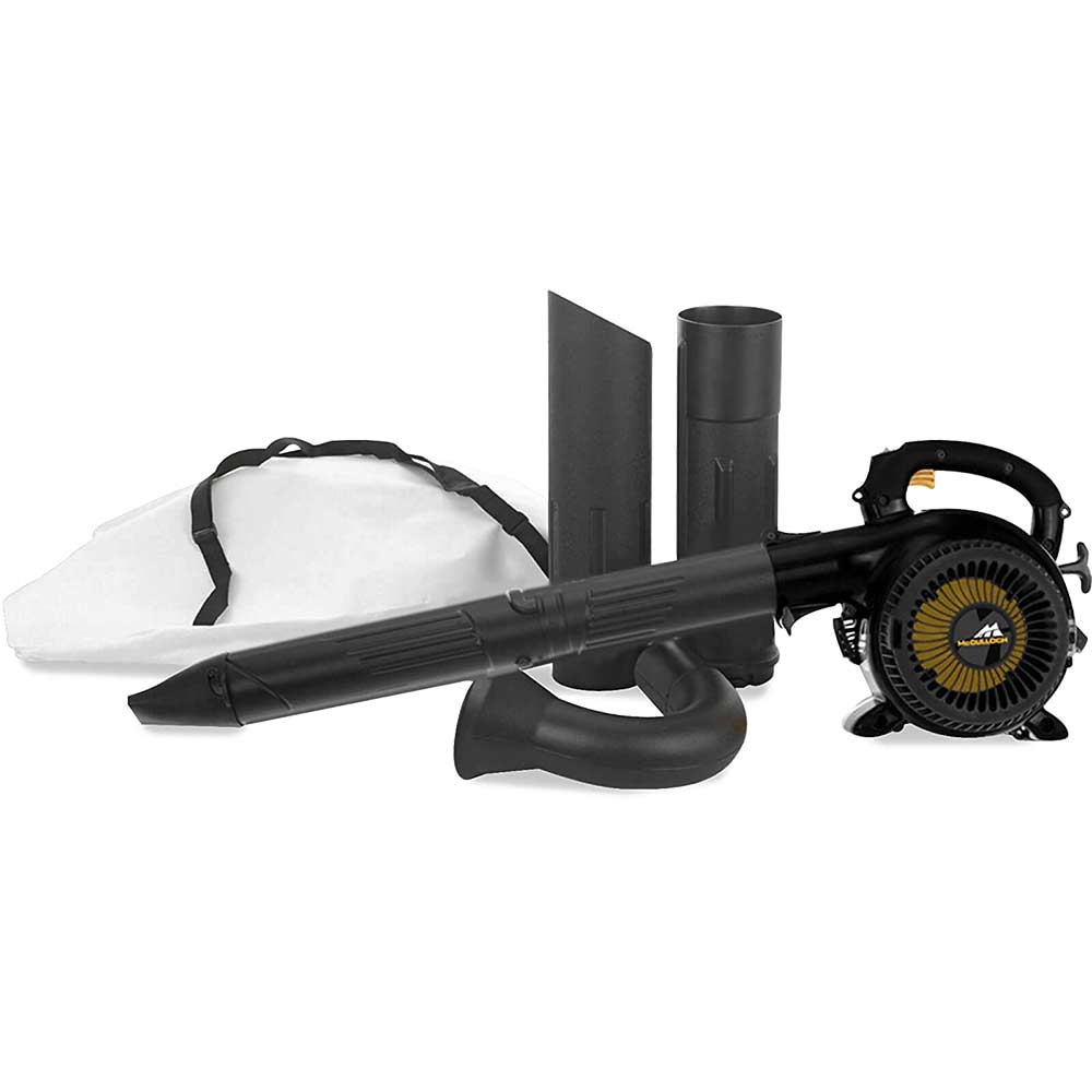 McCulloch M46125 Push Petrol Rotary Lawnmower 460mm Cut with Deep Steel Deck and Briggs and Stratton 450e 125cc Engine