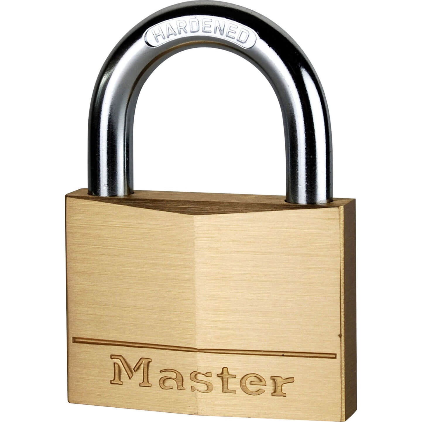 masterlock 70mm solid brass padlock
