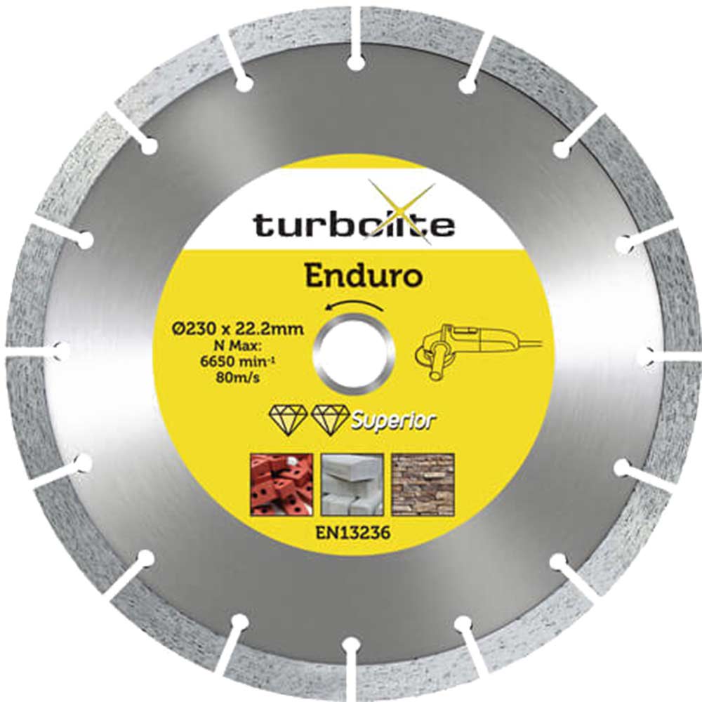 Marcrist Turbolite Enduro Superior 350 x 254mm Diamond Cutting Blade