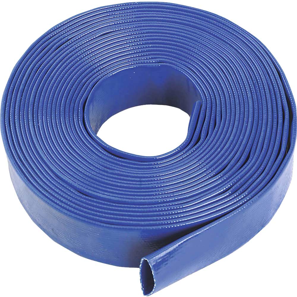 Layflat Hose 52mm 2 Bore x 100 Metre Long Blue