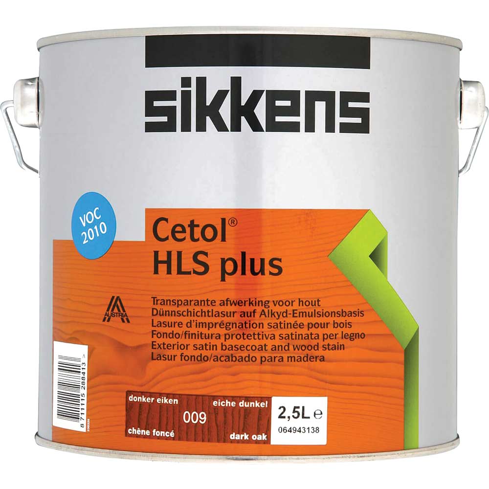 Sikkens Cetol HLS Plus Translucent Woodstain Dark Oak 25 Litre