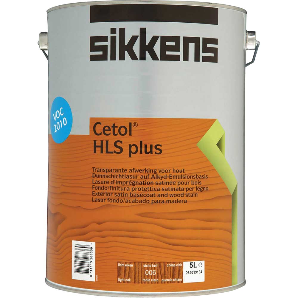Sikkens Cetol HLS Plus Translucent Woodstain Light Oak 5 Litre