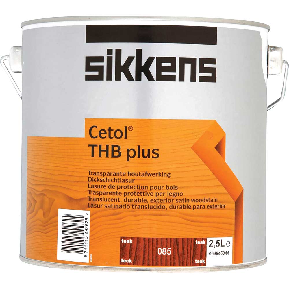 Sikkens Cetol THB Plus Translucent Woodstain Mahogany 25 Litre