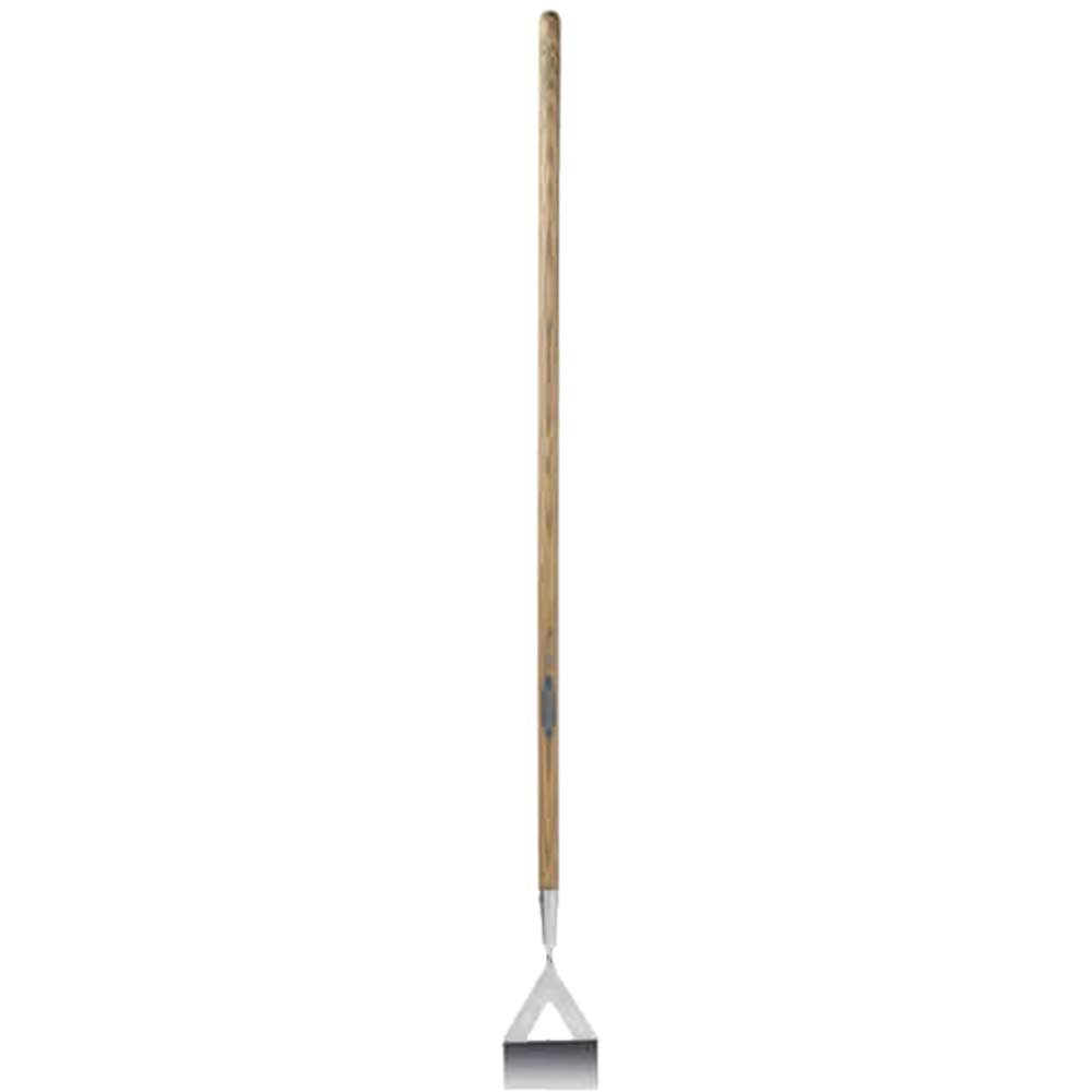 Spear and Jackson Traditional Stainless Steel Dutch Hoe with 1219mm Wooden Handle