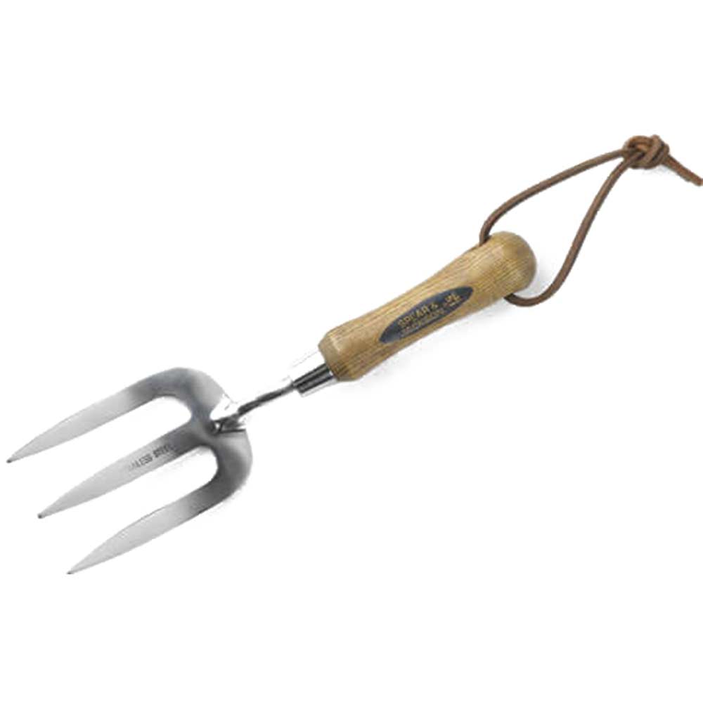 Spear and Jackson Traditional Stainless Steel Tanged Hand Weedfork with 127mm Wooden Handle