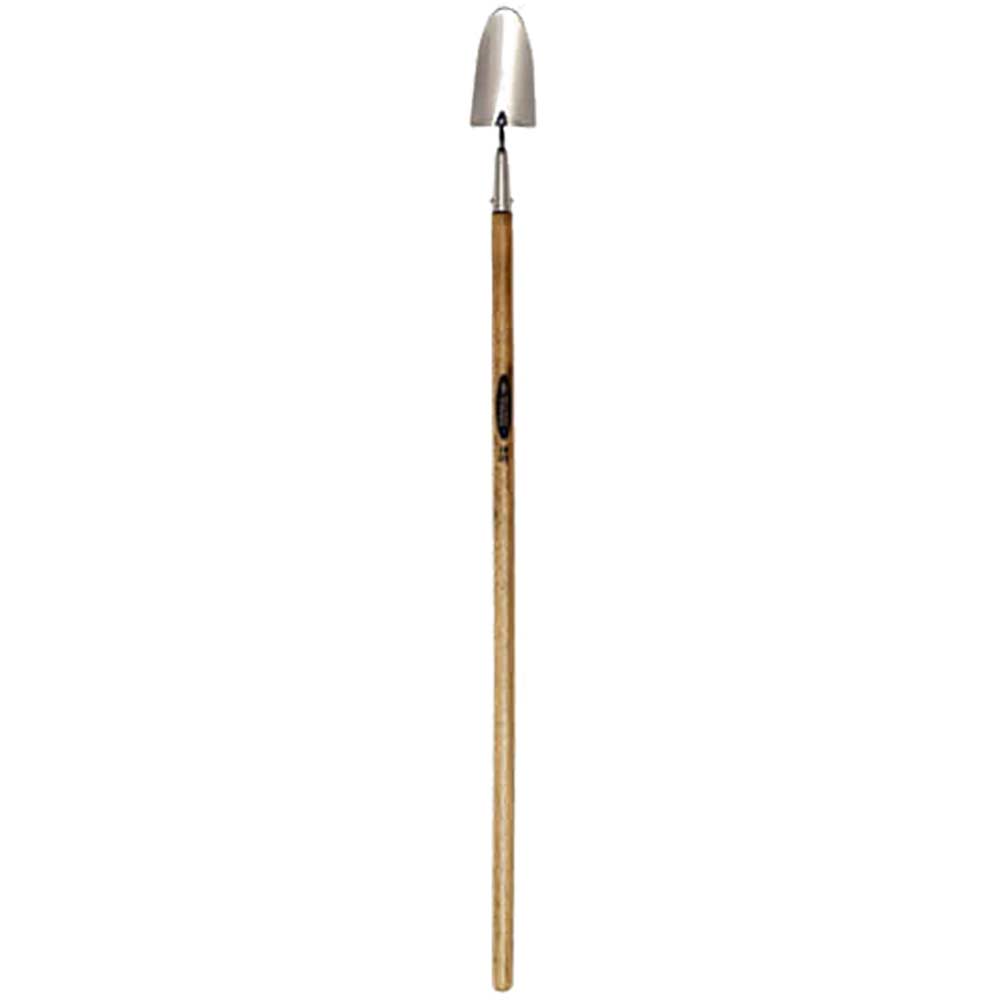 Spear and Jackson Traditional Stainless Steel Long Handled Trowel with 1016mm Wooden Handle