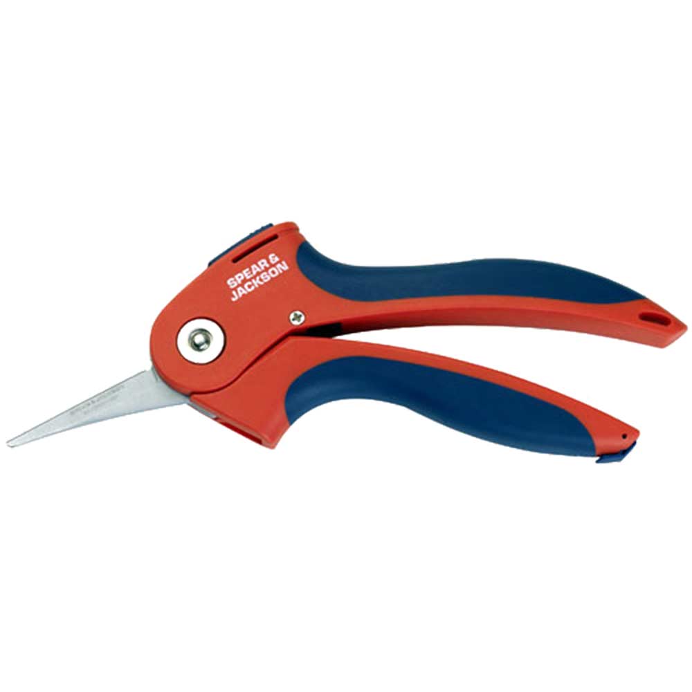 Spear and Jackson Razorsharp Advance Interchangeable Fruit and Flower Snips Max Cut 10mm