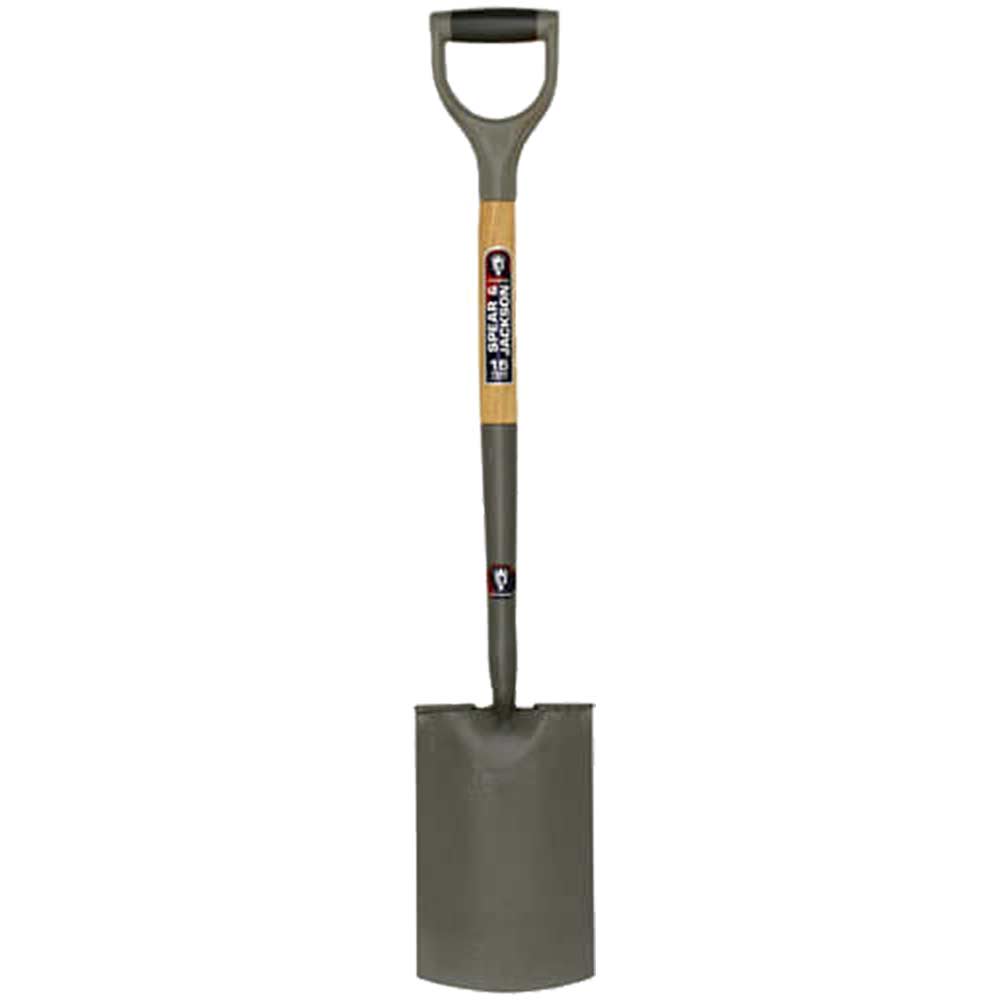 Spear and Jackson Neverbend Carbon Treaded Digging Spade with 712mm Handle