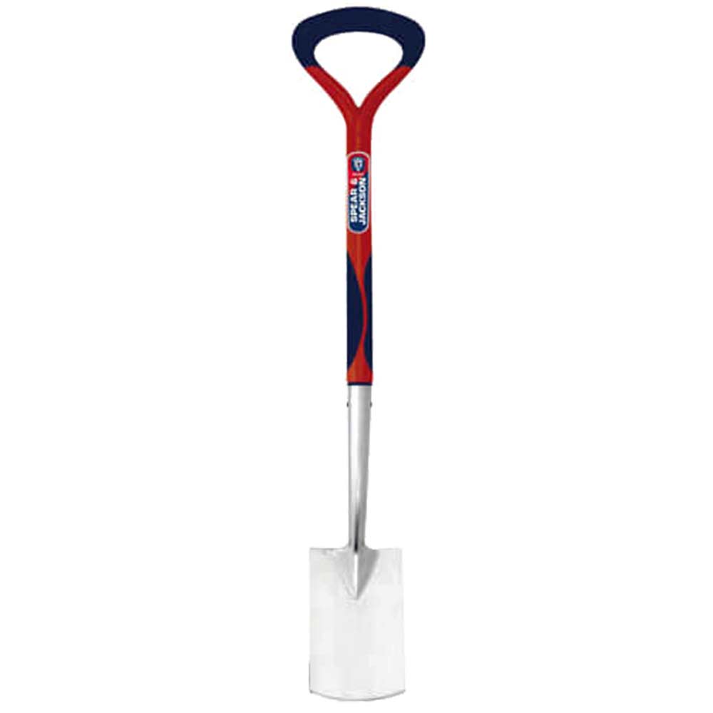 Spear and Jackson Select Stainless Steel Border Spade 990mm Long