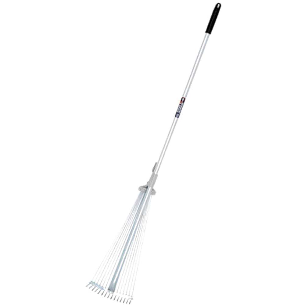 Spear and Jackson Neverbend Carbon Adjustable Lawn Rake with 1168mm Handle