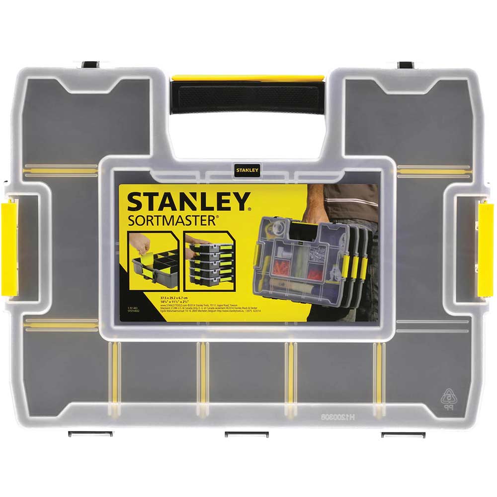 Stanley 14 Compartment Stackable Sortmaster Organiser