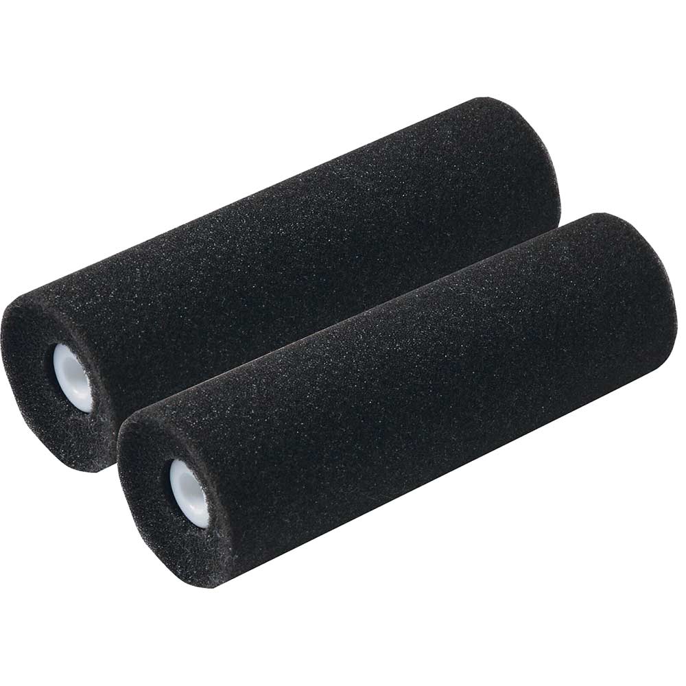 Stanley Max Finish Foam Gloss Paint Roller Sleeve 120mm 4 34 Pack of 2