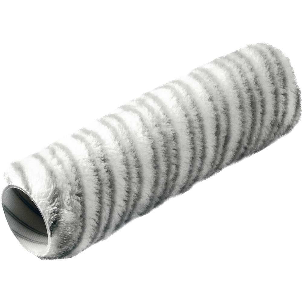 Stanley Medium Pile Silver Stripe Paint Roller Sleeve 230mm x 44mm 9 x 1 34