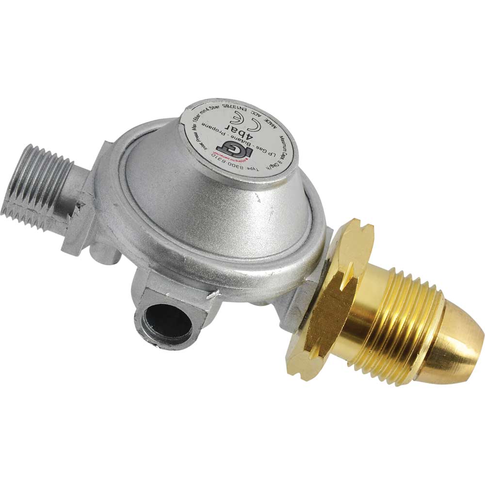 Sievert High Pressure Propane Gas Bottle Regulator 38 BSP 37Mbar 8kgh