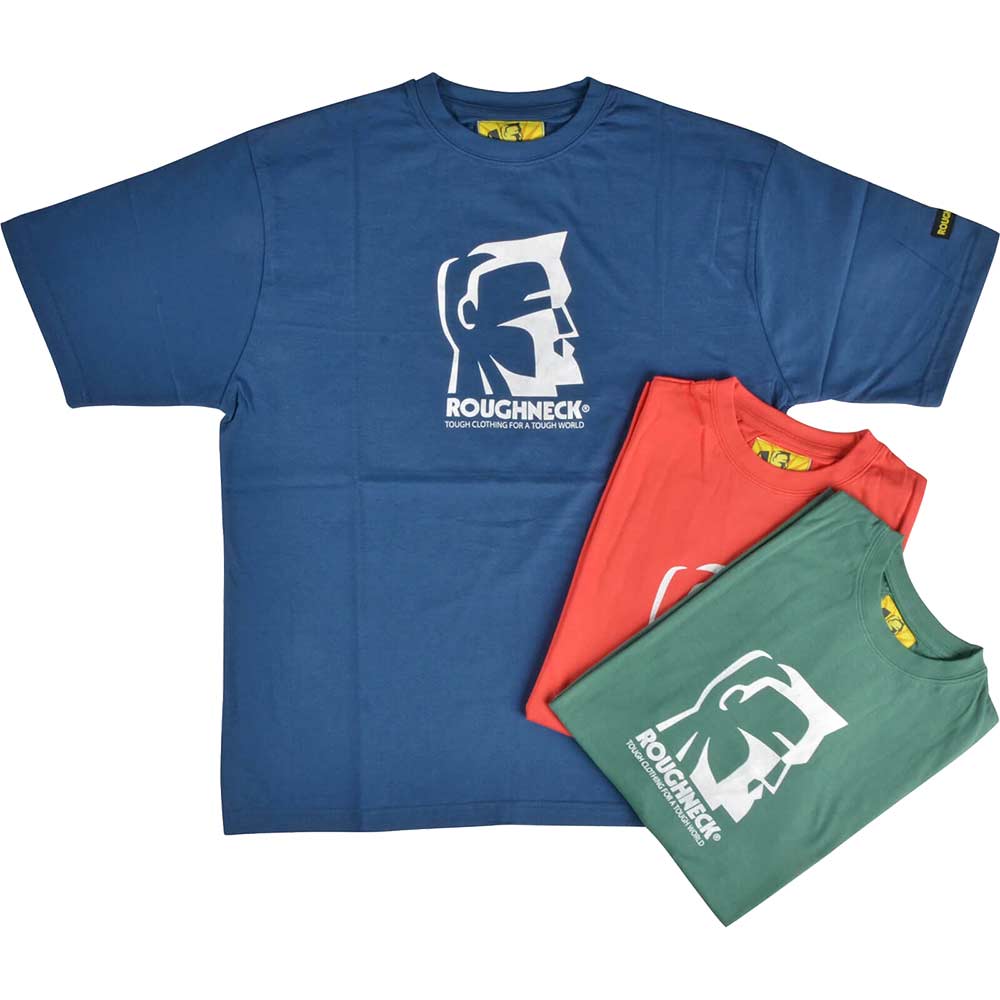 Roughneck T Shirts Pack of 3 with Roughneck Logo XL